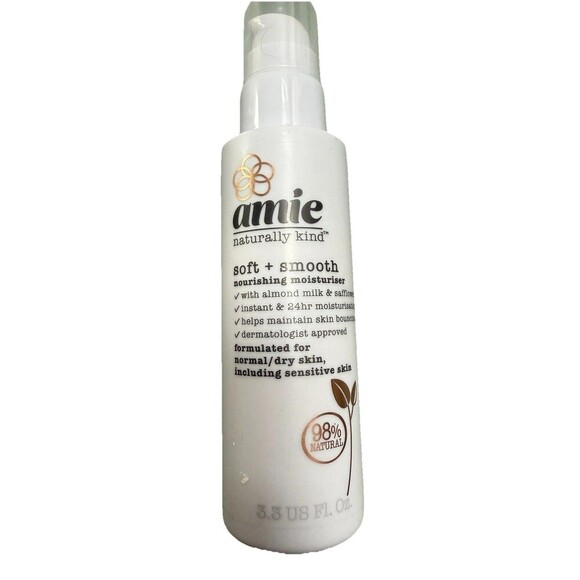 Amie Naturally Kind Soft & Smooth Nourishing Moisturizer 3.3oz New - Picture 1 of 5